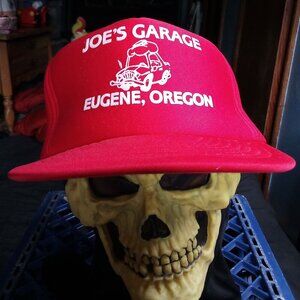 Deadstock Vintage Joe's Garage Snap Trucker Hat Cap